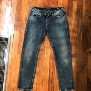 Boyfriend fluid denim jeans size w29 l 25